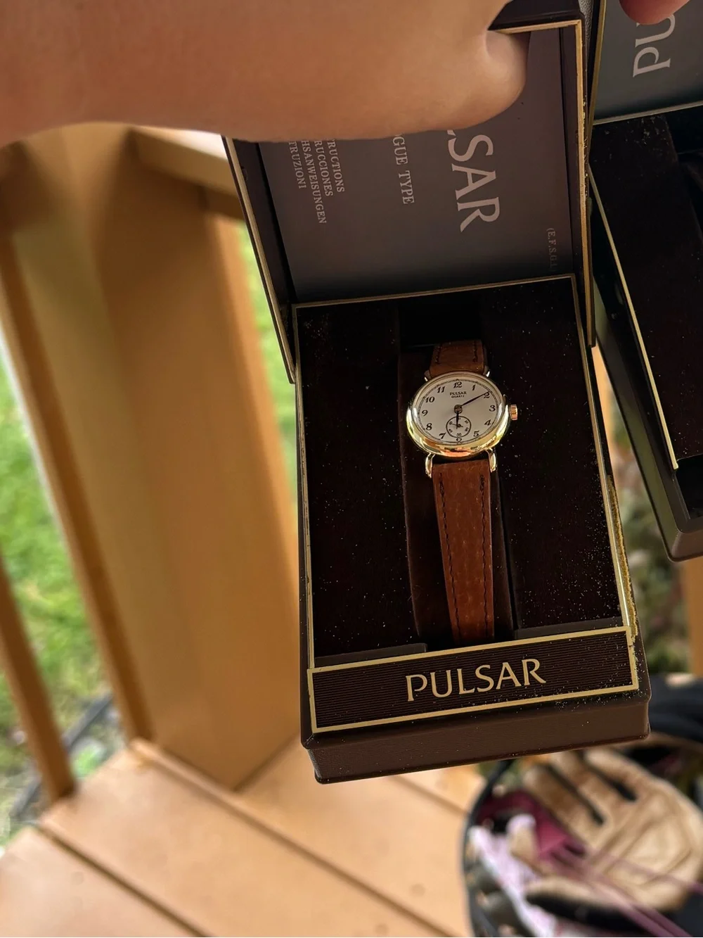 Pulsar by Seiko gold tone ladies vintage watch